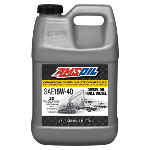 AMSOIL Commercial-Grade 15W-40 Diesel Oil (SBDF)