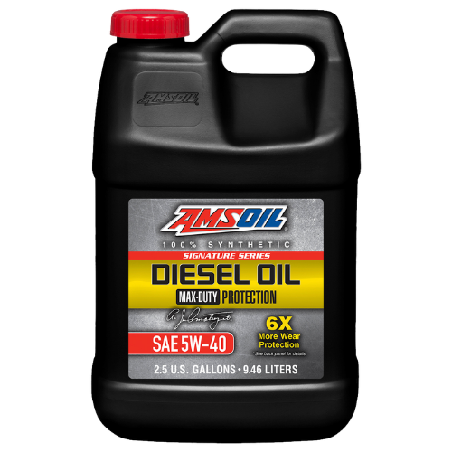 AMSOIL Signature Series Max-Duty Synthetic Diesel Oil 5W-40 (DEO)